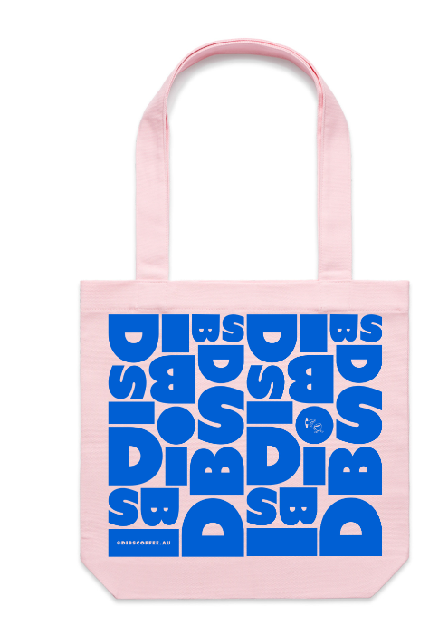 Tote Bag - DIBS - Pink